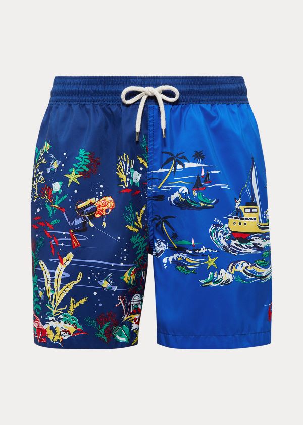 Men's Polo Ralph Lauren 5½-Inch Traveler Swimshorts | 726419PZB